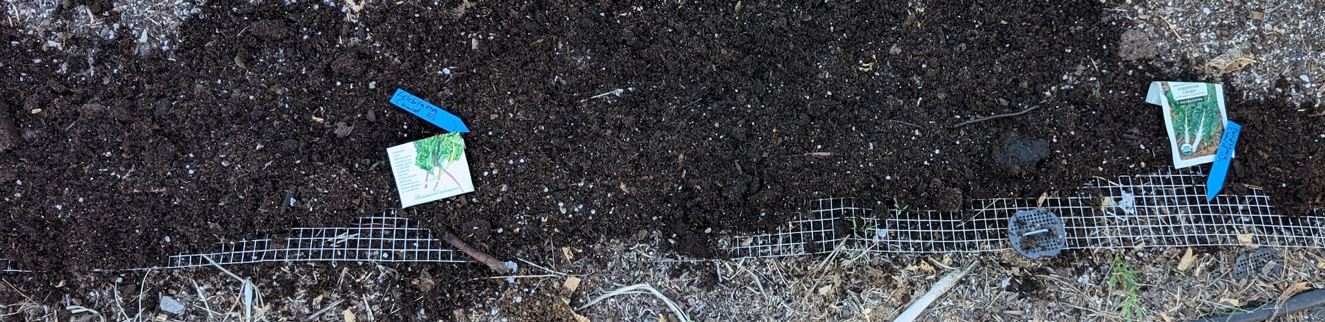 Adding compost and amendments to garden beds